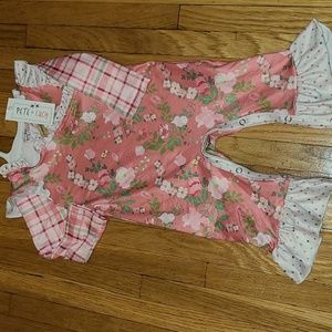 Baby girl Pete + lucy boutique romper